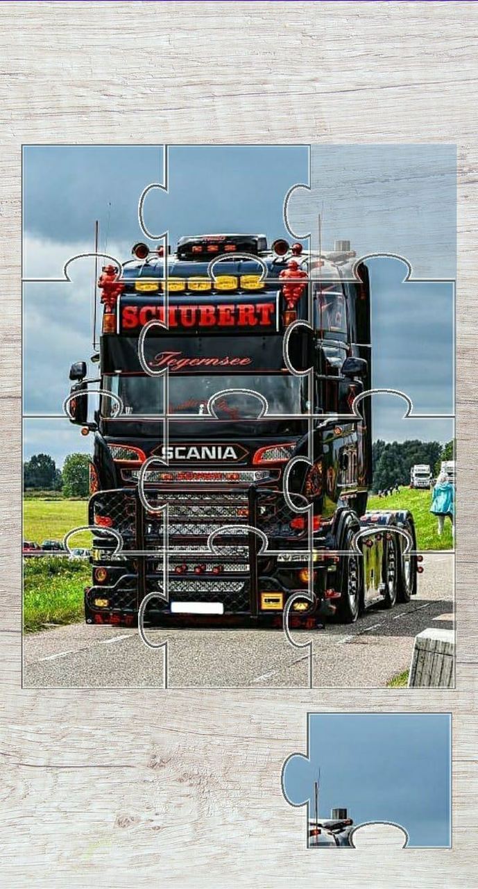 Jigsaw puzzle Scania Trucks screenshot image 2_Popularmodapk.com