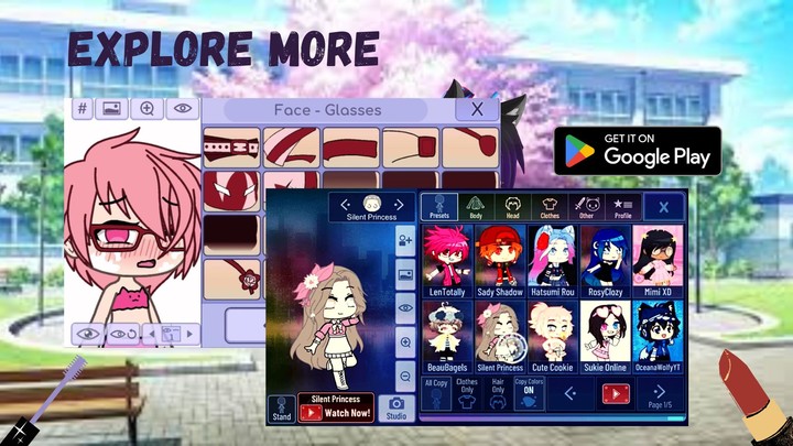 Gacha Makeup Plus screenshot image 4_Popularmodapk.com