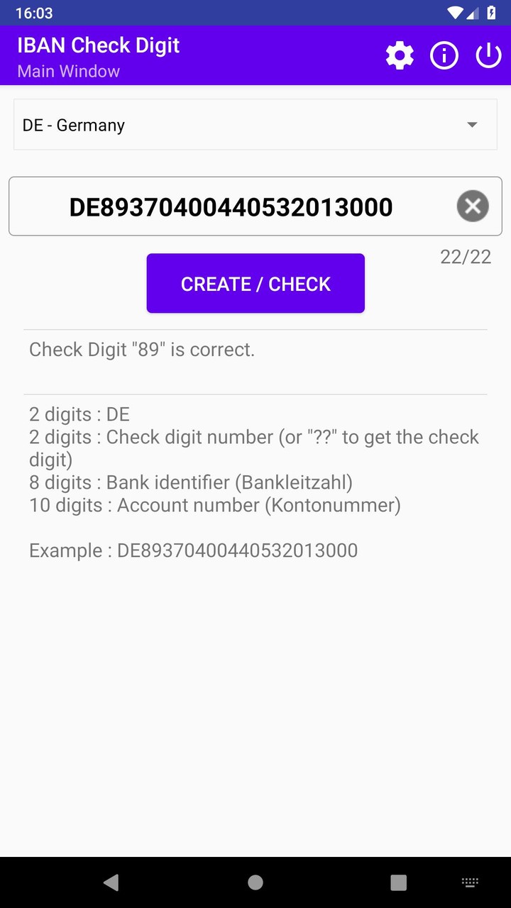 IBAN Check Digit screenshot image 9_Popularmodapk.com