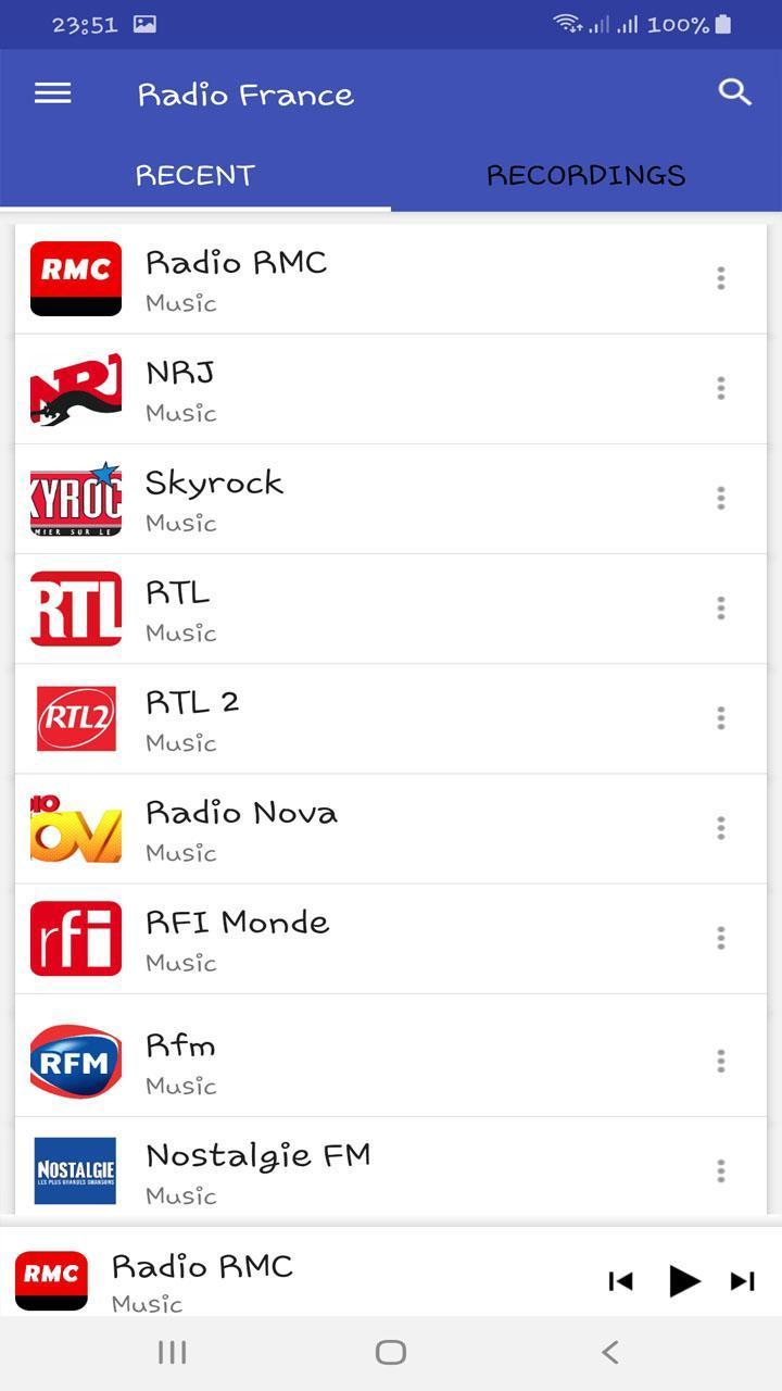 Radio France Fm En Ligne screenshot image 9_Popularmodapk.com