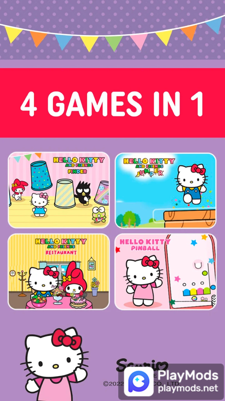 Hello Kitty And Friends Games<span>(No Ads)</span> screenshot image 4_Popularmodapk.com