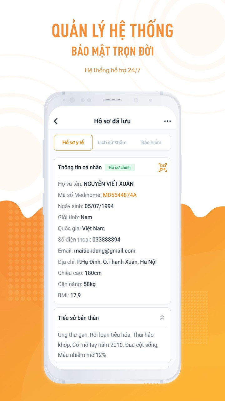 365 Medihome - Y tế thông minh screenshot image 5_Popularmodapk.com