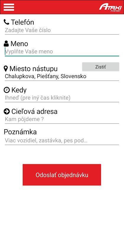 A-TAXI Piešťany screenshot image 2_Popularmodapk.com