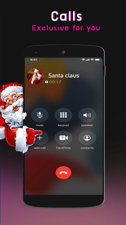 santa claus fake call video screenshot image 8_Popularmodapk.com