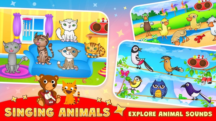 123 Kids Fun Music Games World screenshot image 3_Popularmodapk.com