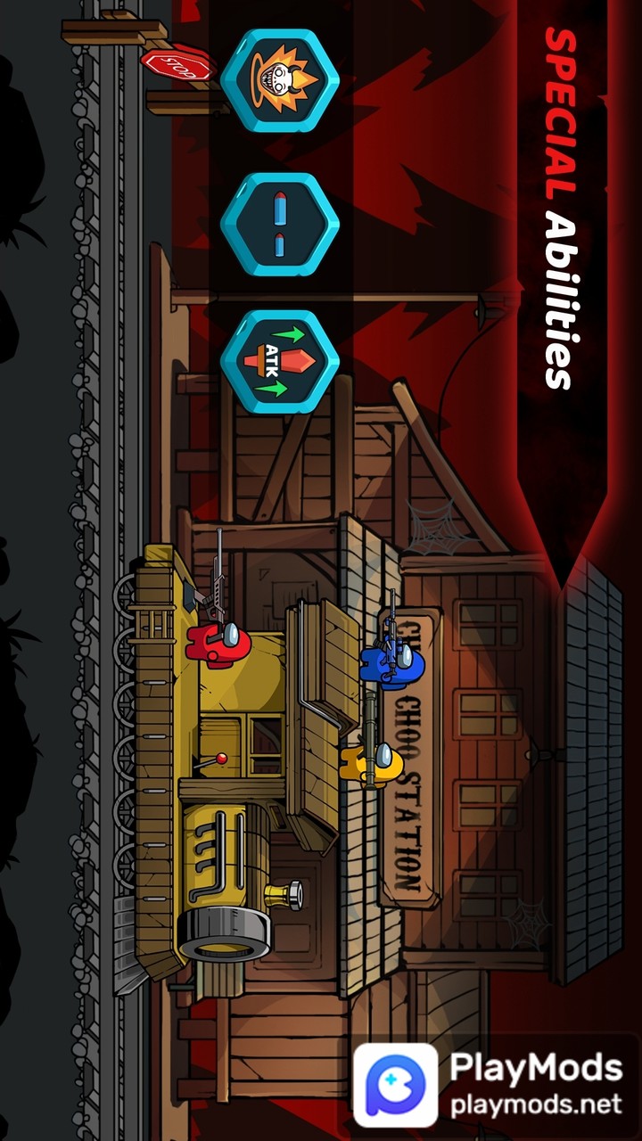 Choo Survival: Impostor Shoot<span>(Ad-free and rewarded)</span> screenshot image 3_Popularmodapk.com