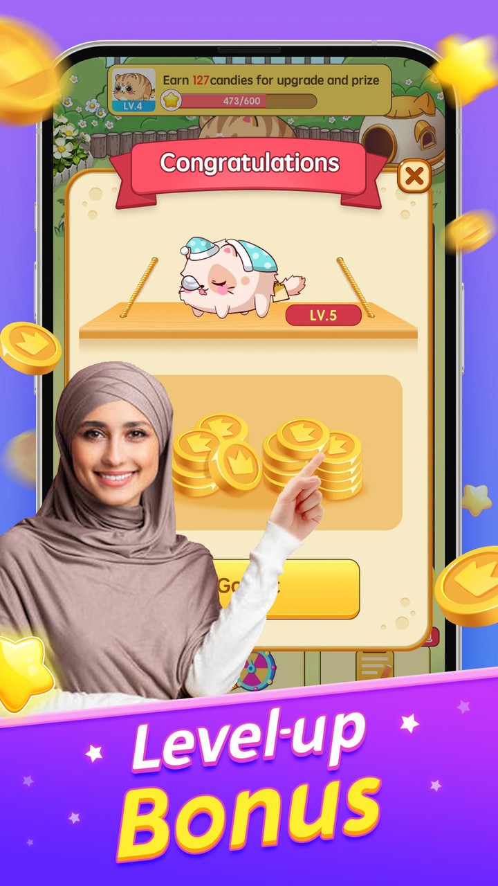 Meow Crush screenshot image 4_Popularmodapk.com