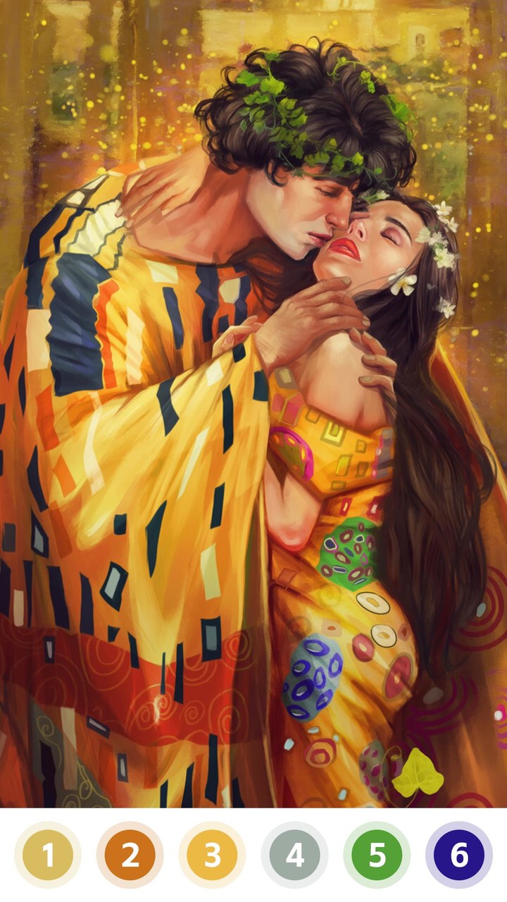 Kiss & Hug Paint by Number screenshot image 3_Popularmodapk.com