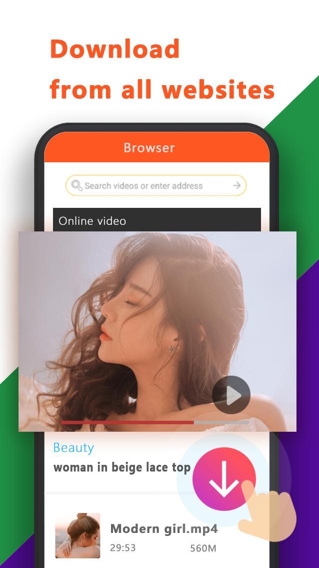 Video downloader app - social HD videos downloader screenshot image 5_Popularmodapk.com