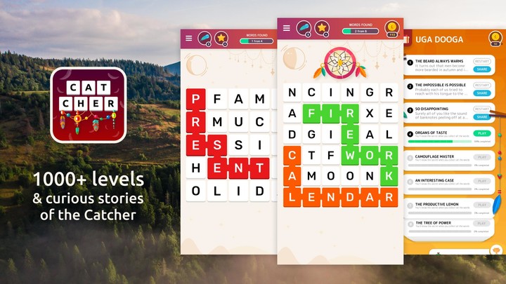 Word Catcher: Word Search screenshot image 1_Popularmodapk.com