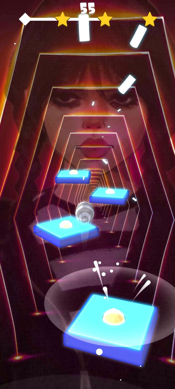 Wednesday Adams Piano hop game screenshot image 4_Popularmodapk.com