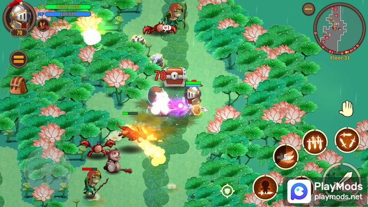 Mushroom Knight<span>(No ads)</span> screenshot image 5_Popularmodapk.com