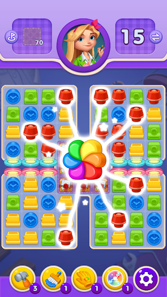 Match Puzzle House<span>(Unlimited money)</span> screenshot image 5_Popularmodapk.com