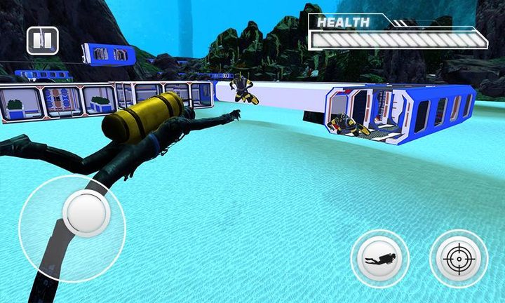 Secret Agent Scuba Diving Game screenshot image 1_Popularmodapk.com