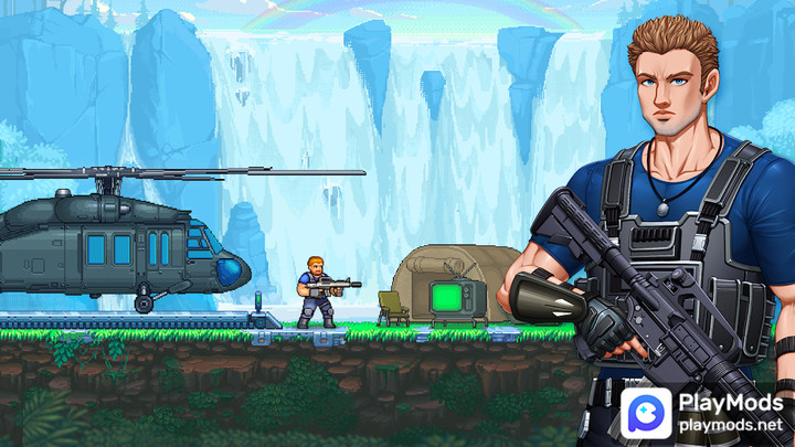 Gun Force: Action Shooting<span>(No Ads)</span> screenshot image 3_Popularmodapk.com