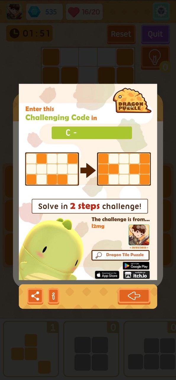 Dragon Tile Puzzle screenshot image 5_Popularmodapk.com