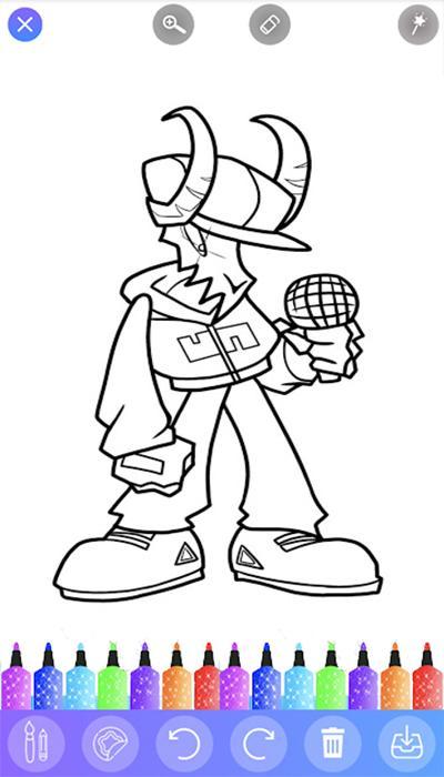 Coloring Friday Night Fun Book screenshot image 4_Popularmodapk.com