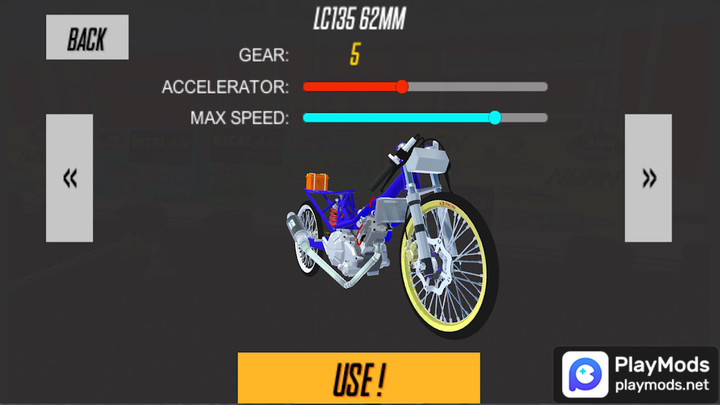 Drag Bike 201m Indonesia<span>(No ads)</span> screenshot image 3_Popularmodapk.com