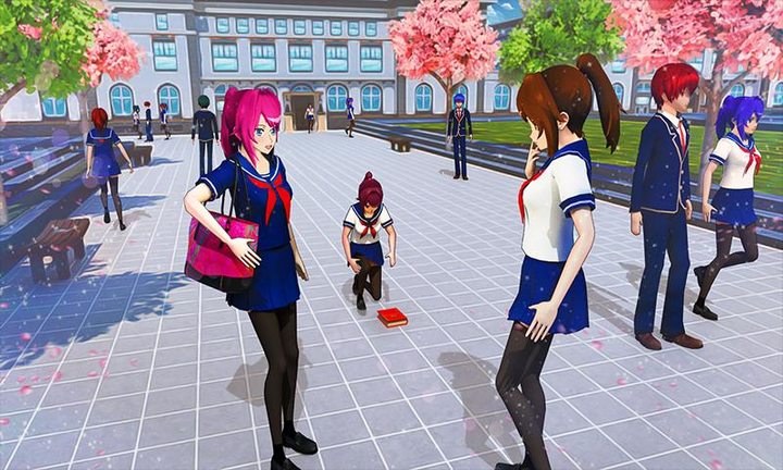 High School Girl Simulator 3D screenshot image 1_Popularmodapk.com