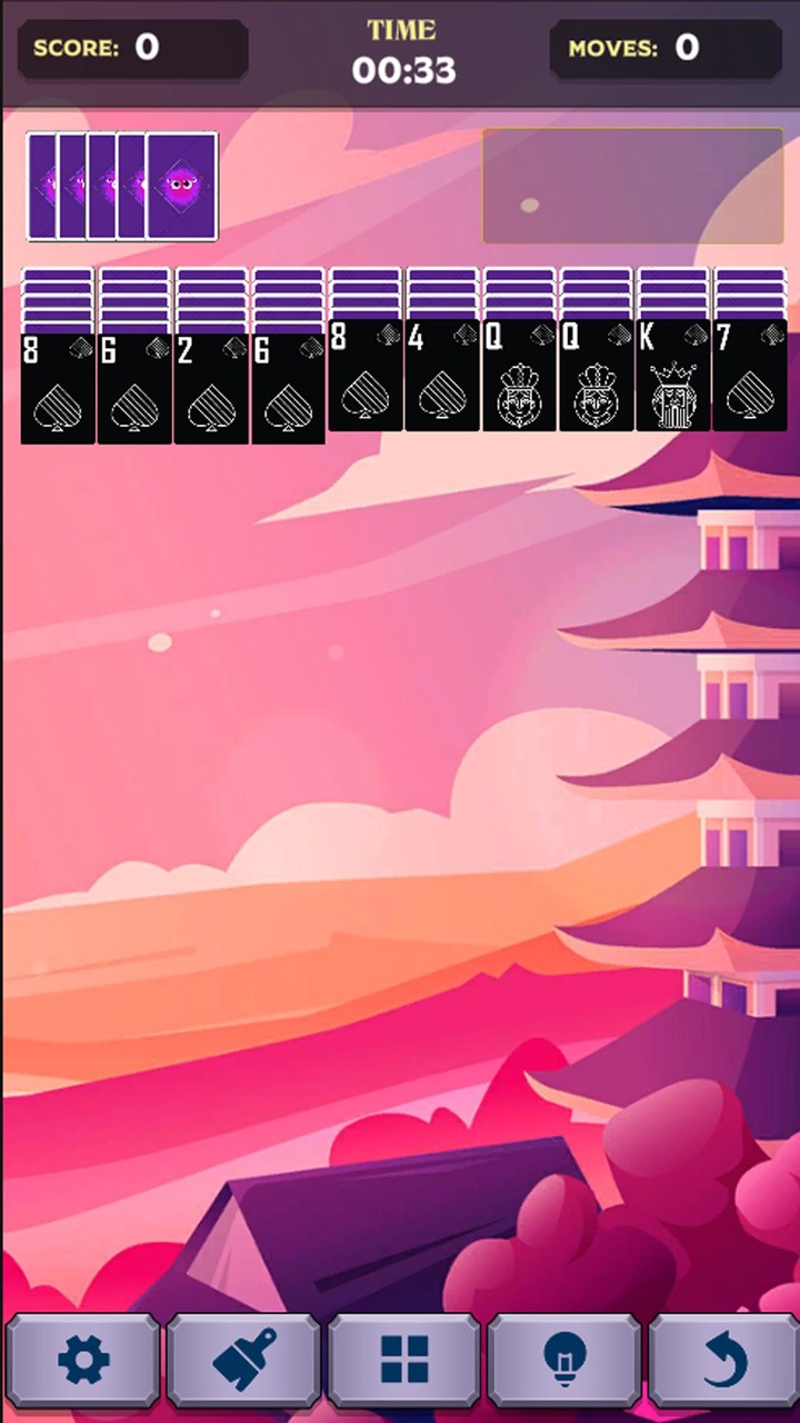 Spider Solitair - Classic Card screenshot image 3_Popularmodapk.com