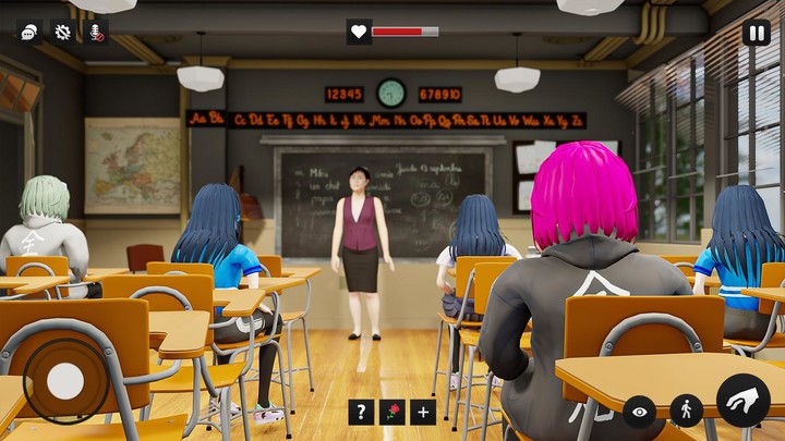 Anime High School Story Games screenshot image 1_Popularmodapk.com
