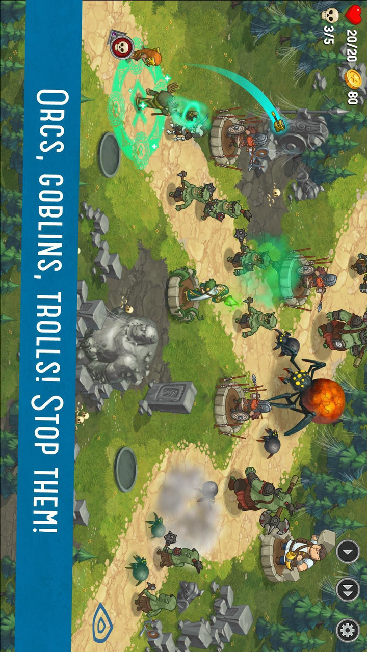 兽人战士：离线塔防破解版<span>(mod)</span> screenshot image 4_Popularmodapk.com