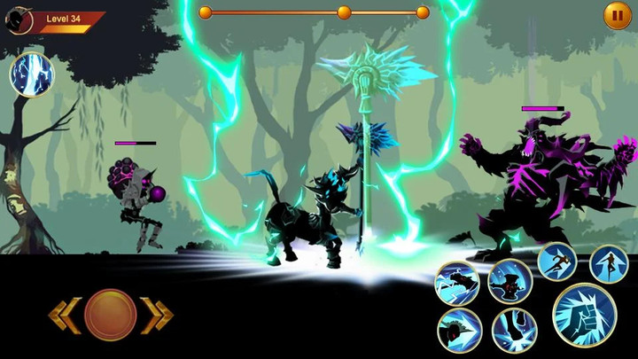 Shadow fighter 2: Shadow & ninja fighting games<span>(lots of money)</span> screenshot image 1_Popularmodapk.com