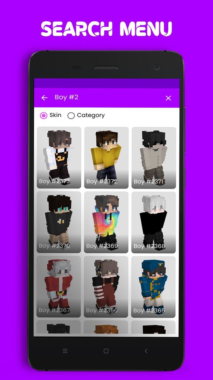 Boys - Skins for Minecraft PE screenshot image 6_Popularmodapk.com
