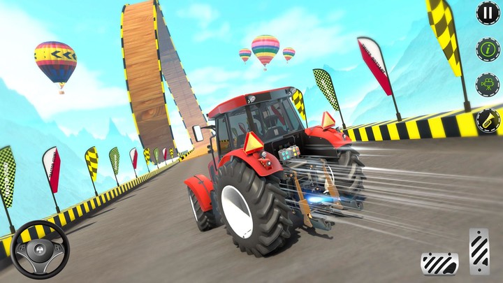 Real Tractor: Tractor Stunt 3D screenshot image 2_Popularmodapk.com