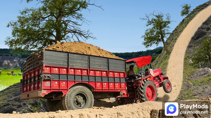 Tractor Trolley Driving Sim 23<span>(unlimited money)</span> screenshot image 4_Popularmodapk.com