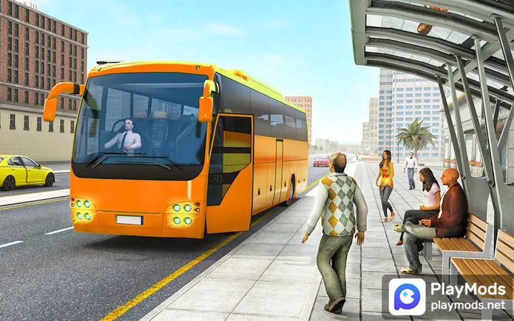 Bus Driving Sim- 3D Bus Games<span>(unlimited money)</span> screenshot image 3_Popularmodapk.com