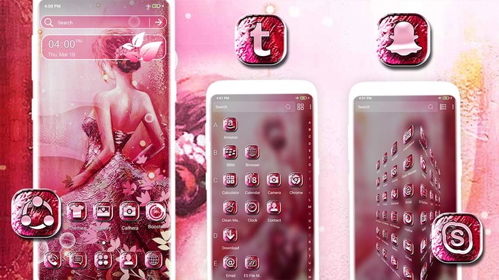 Pink Girly Theme screenshot image 23_Popularmodapk.com