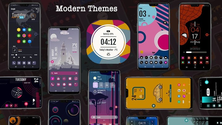 Modern Theme Launcher 2022 screenshot image 20_Popularmodapk.com