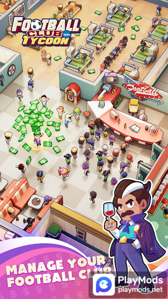 Football Club Tycoon<span>(Speed change)</span> screenshot image 1_Popularmodapk.com