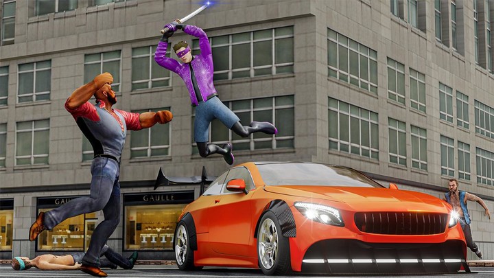 Ninja Rope Hero Vegas City 2 screenshot image 4_Popularmodapk.com