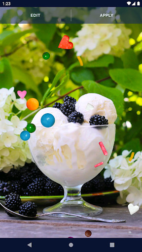 Ice Cream Live Wallpaper screenshot image 1_Popularmodapk.com