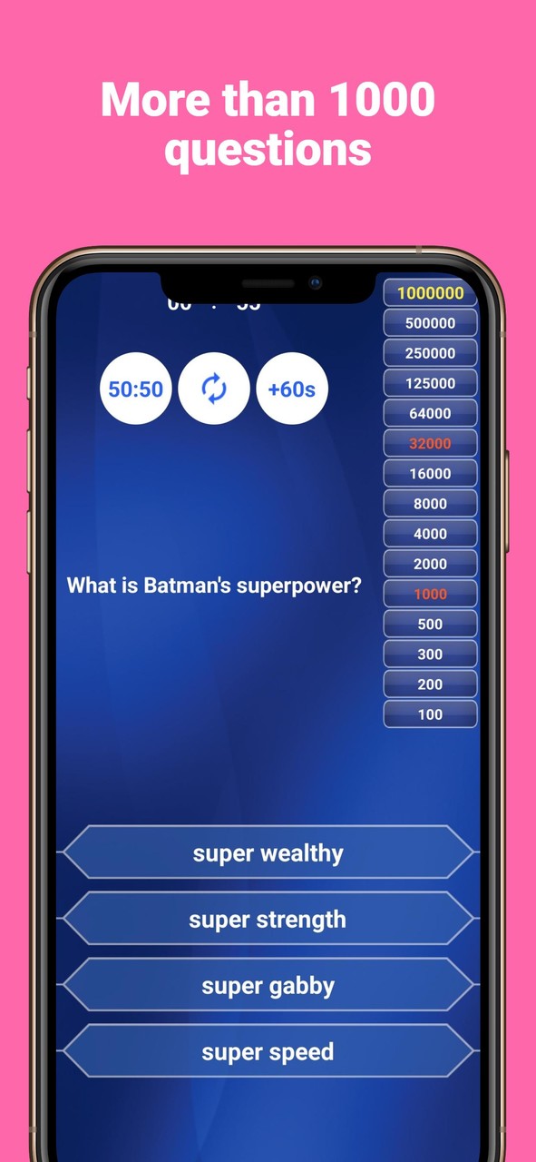 Millionaire Game Quiz Trivia screenshot image 2_Popularmodapk.com
