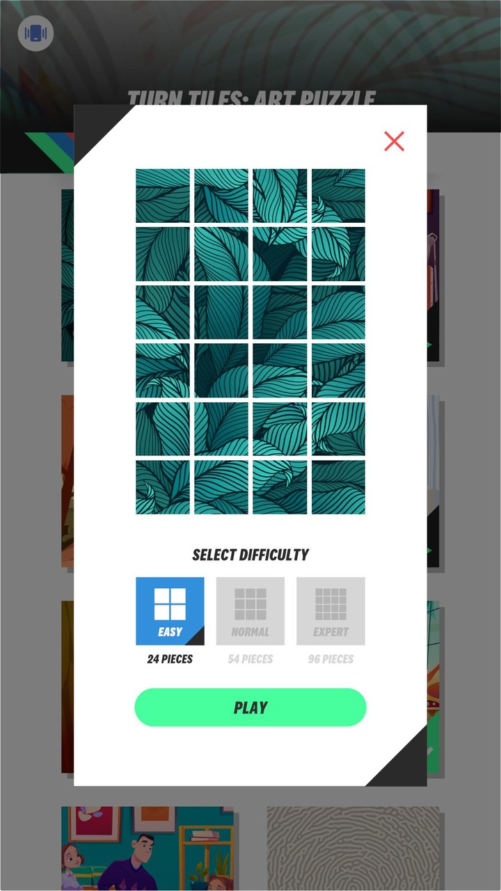 Turn Tiles: Art Puzzle screenshot image 2_Popularmodapk.com