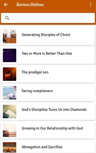 Sermon Outlines screenshot image 3_Popularmodapk.com