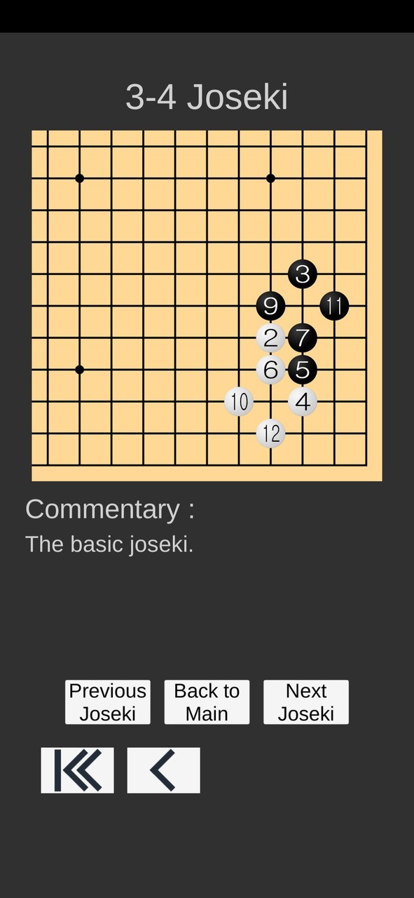 Go Game Lesson (Joseki) screenshot image 15_Popularmodapk.com