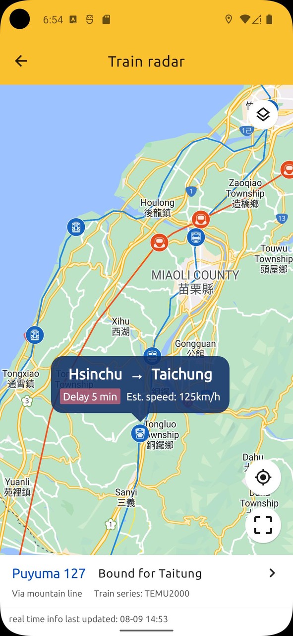 TransTaiwan: Railway Navigator screenshot image 3_Popularmodapk.com