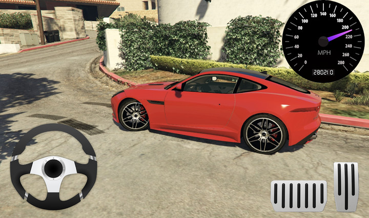 Classic Car Race Jaguar F-Type<span>(Mod APK)</span> screenshot image 5_Popularmodapk.com