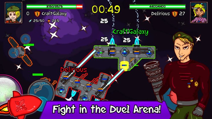 Space Box Battle Arena PvP War screenshot image 1_Popularmodapk.com