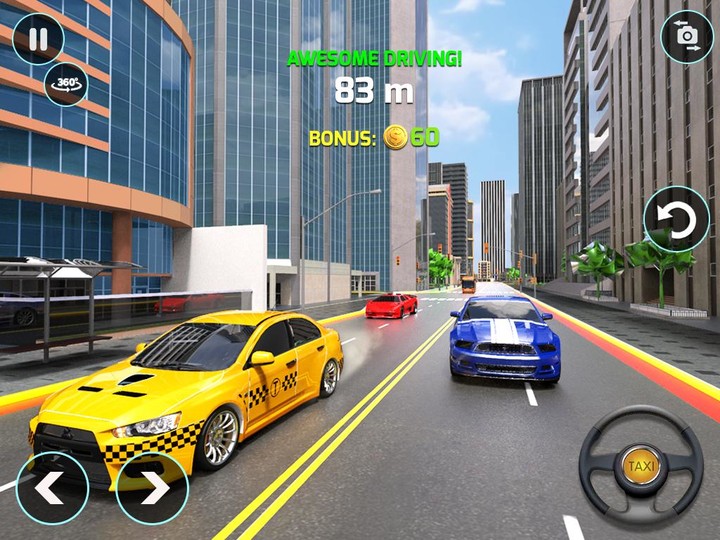 Taxi Driving School: Car Games screenshot image 7_Popularmodapk.com