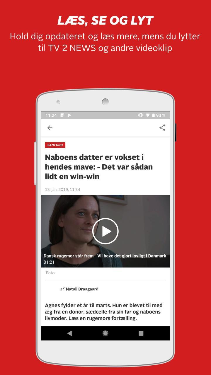 TV 2 Nyheder screenshot image 3_Popularmodapk.com