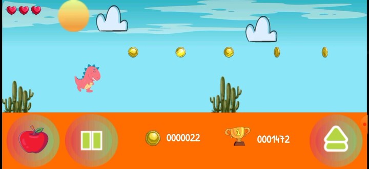 Dino Run screenshot image 1_Popularmodapk.com