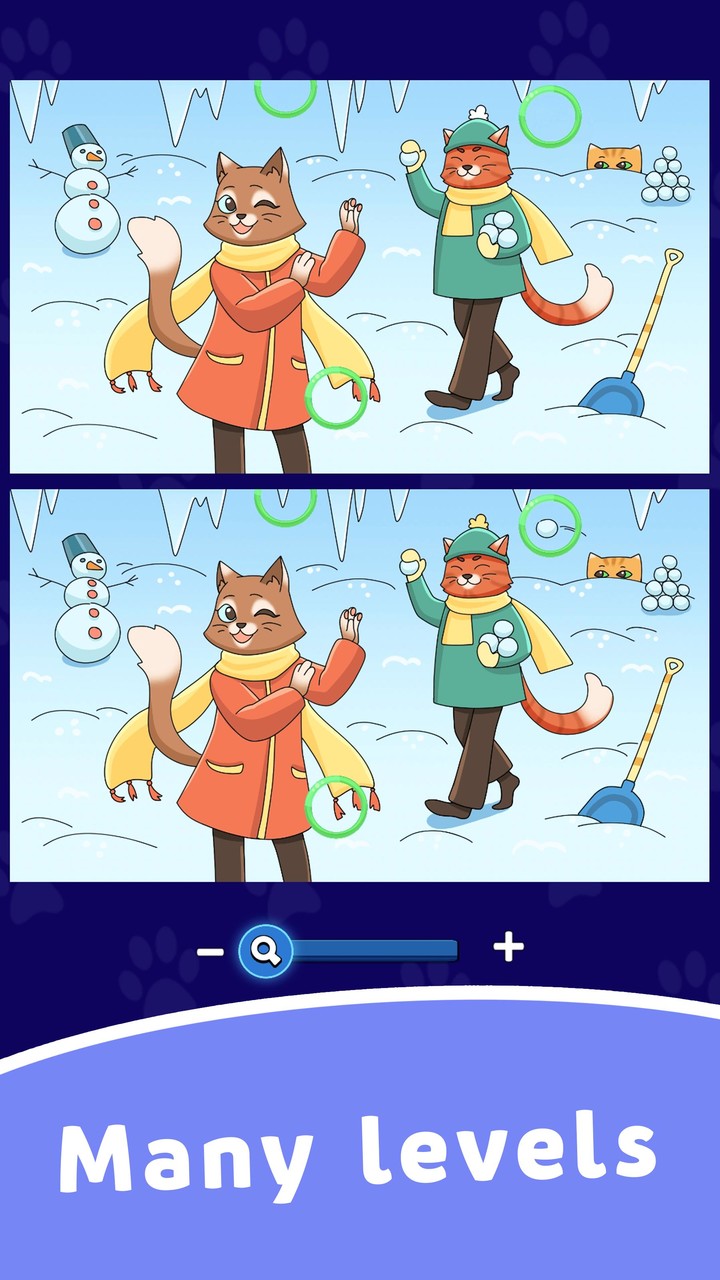 Find Differences: Cute Cats screenshot image 5_Popularmodapk.com