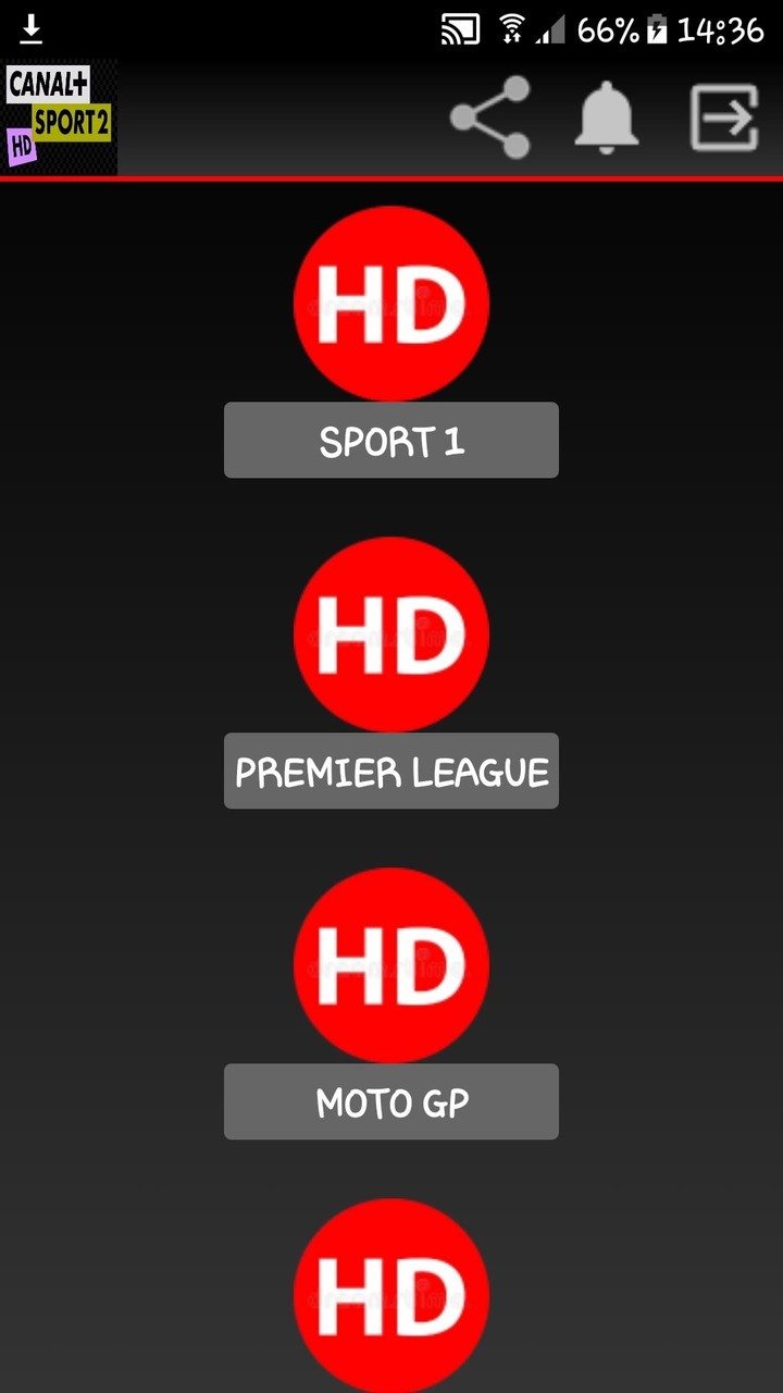 CANAL PLUS SPORT screenshot image 1_Popularmodapk.com