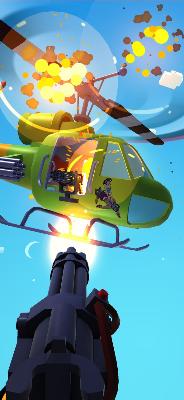 Heli Gunner 2: chopper shooter screenshot image 7_Popularmodapk.com