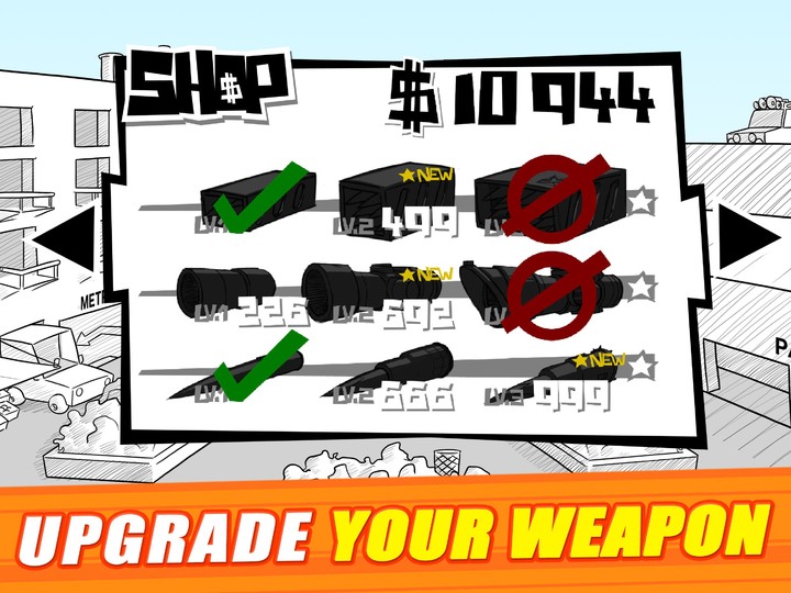 Stickman sniper : Tap to shoot screenshot image 10_Popularmodapk.com